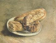 Vincent Van Gogh A Plate of Rolls (nn04) oil